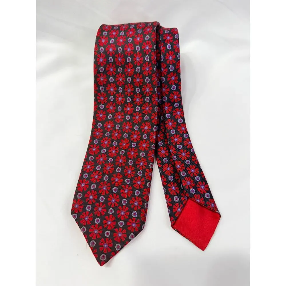 Vintage Brioni Roma Silk Tie 2.75